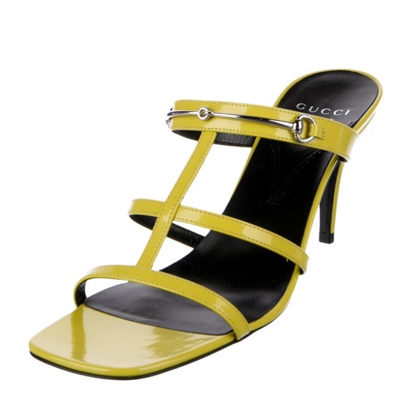 Gucci Leather Mules - Picture 1 of 5